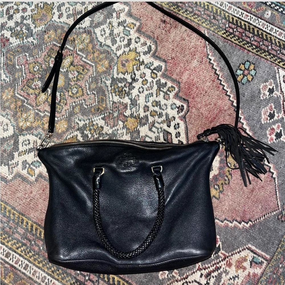 Black Leather Women's Bag